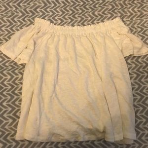 aritzia wilfred off shoulder top